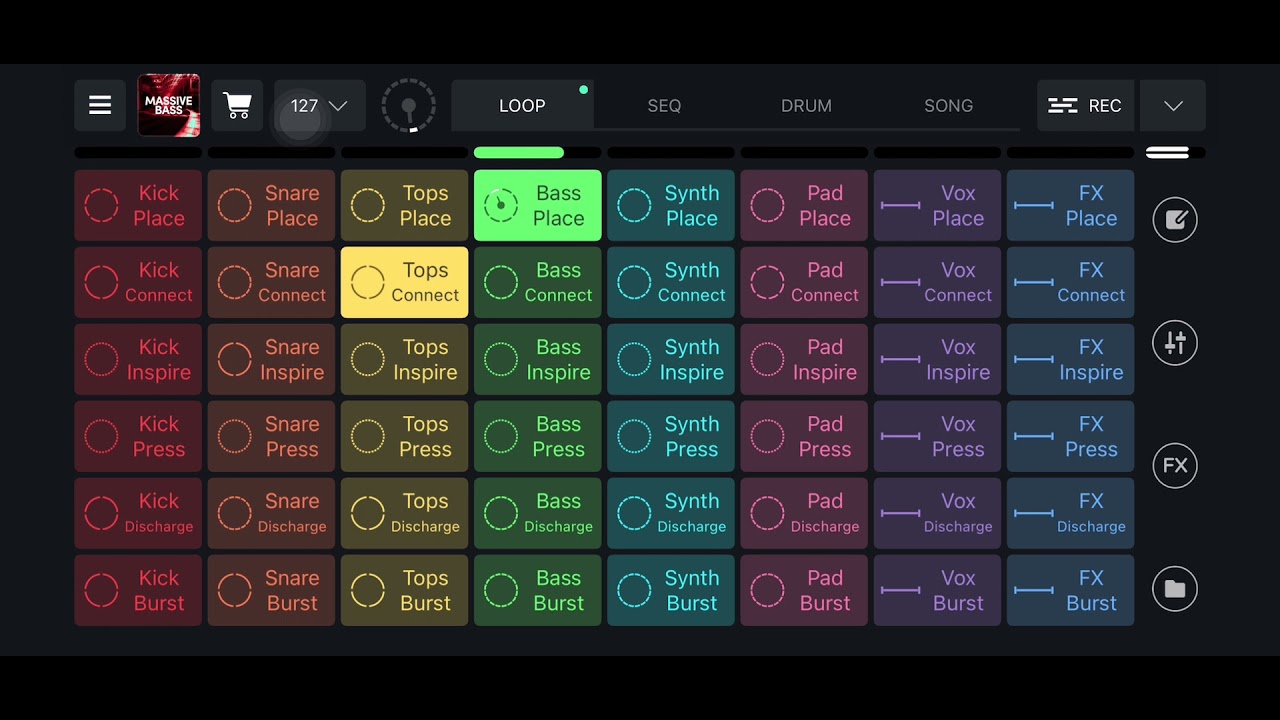 RemixLive App Massive Bass
