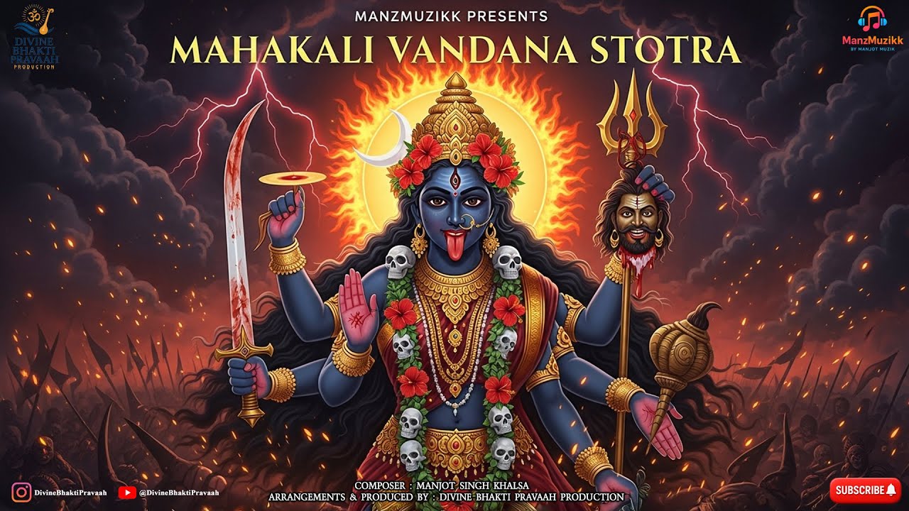 Mahakali Vandana Stotra | Old Stotra | Maa Kali | Powerful Kali Maa Bhajan | Divine Bhakti Pravaah