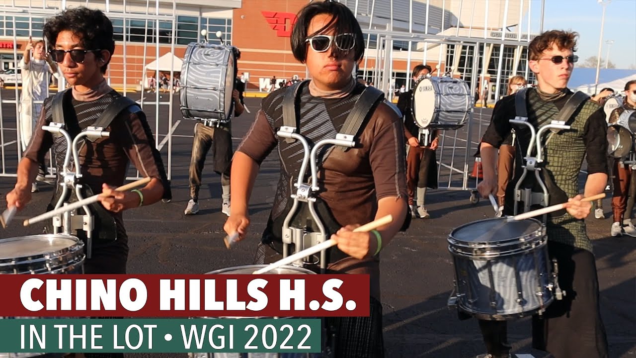 WGI 2022: Chino Hills H.S. - IN THE LOT