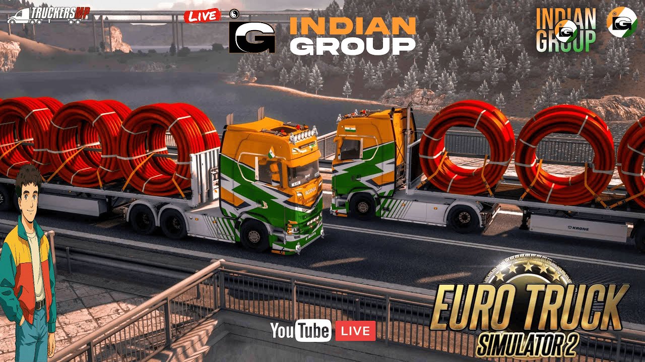 Euro Truck Simulator 2 @gamervindz  @INDIANGROUP-VTC  | VTC | INDIAN GROUP
