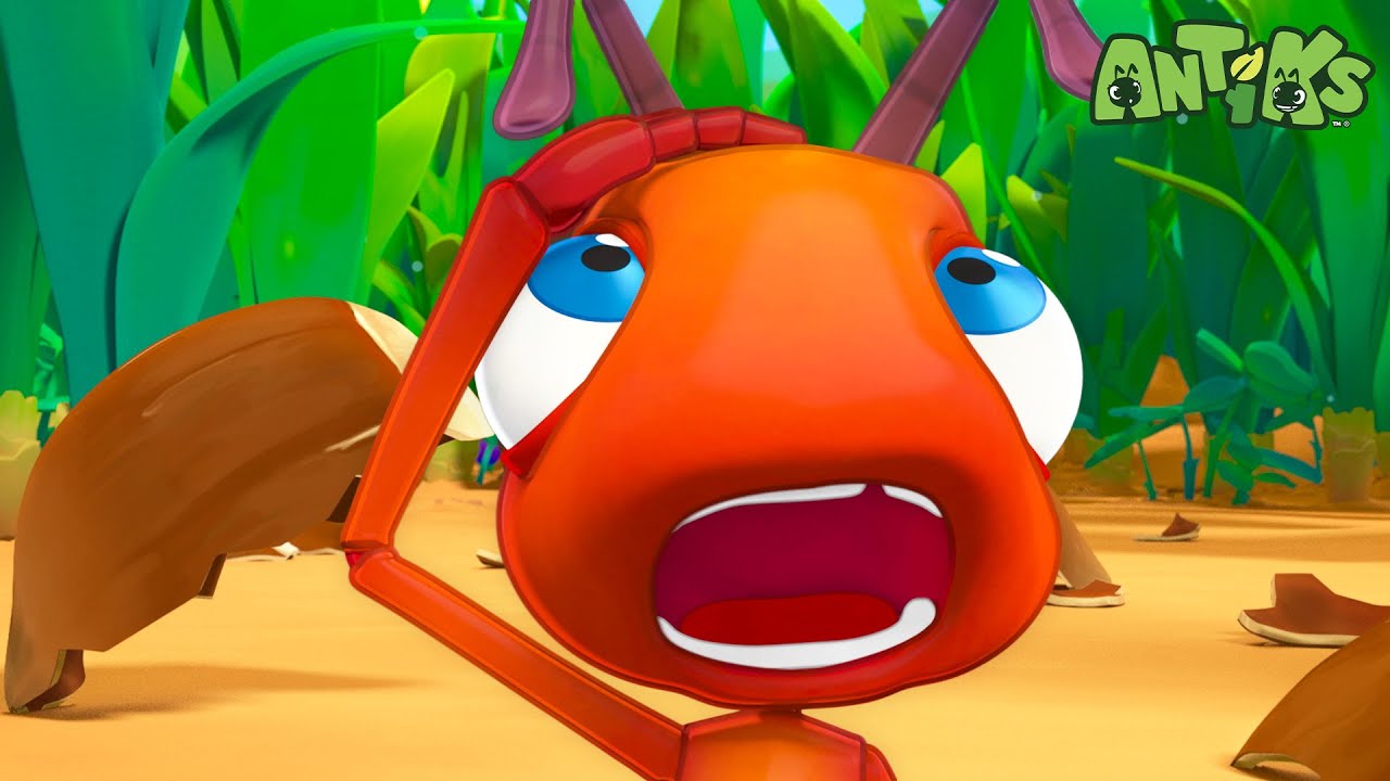 CAN'T CRACK THAT NUT | 1 Hour of Antiks🐜 | Funny Adventure Cartoons for Kids | Be Brave!