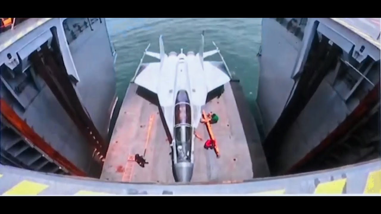 IAC Vikrant Lift Operation with MiG-29K | Boat operation