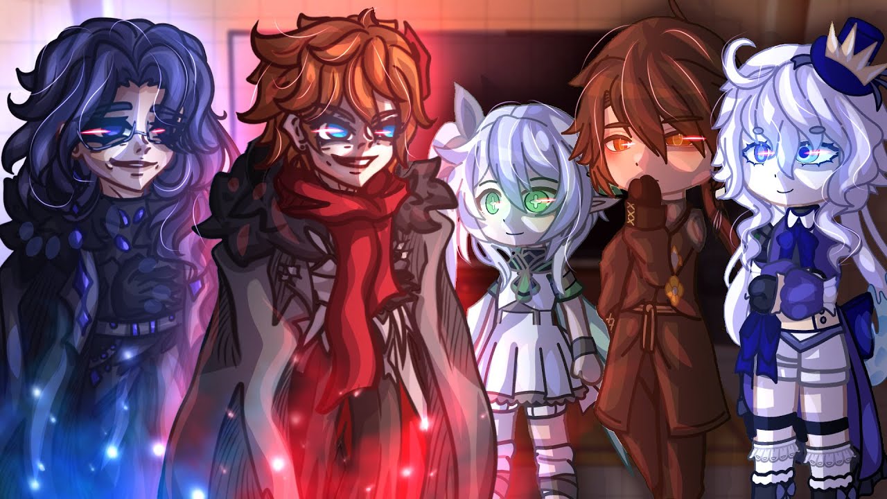 Genshin Impact React To Fatui Harbingers // Gacha React