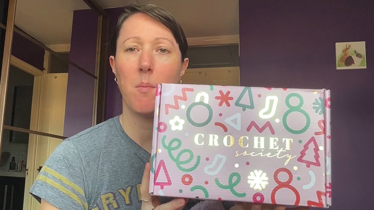 Crochet Society Box 45 November 2023 warning ⚠️ SPOILERS ⚠️ UNBOXING