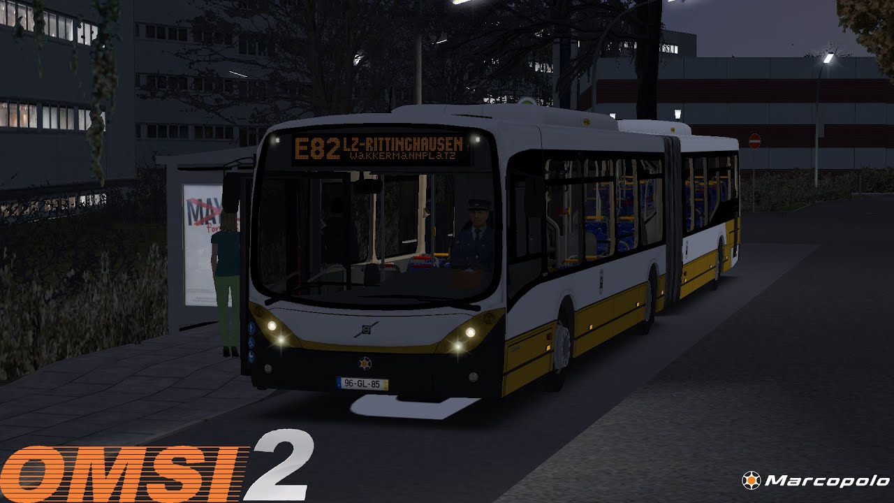 Omsi 2 - Ahlheim Laurenzbach Updated - Line E82 - Marcopolo Viale Volvo B12BLEA