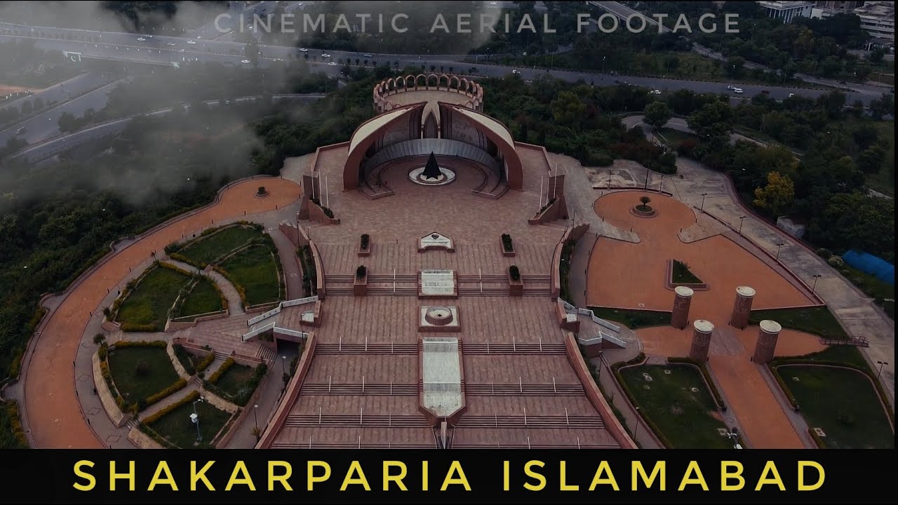 Shakarparian Islamabad - Cinematic Aerial Footage - Drone Shot