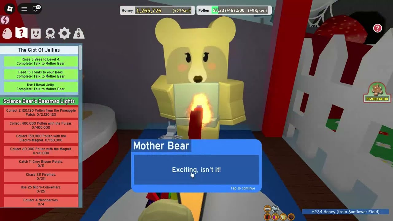 BEE SWARM SIMULATOR IS SUCH A GOOD GAME [Bee swarm simulator Roblox]