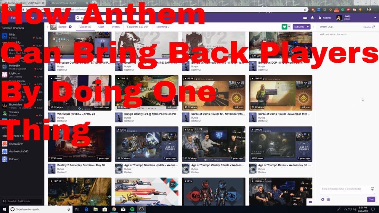 BioWare - Anthem Needs to Live Stream!