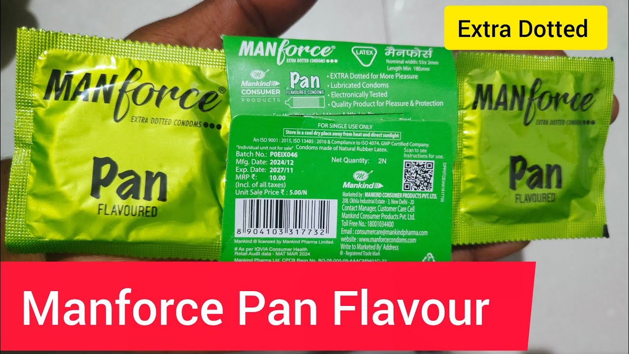 Manforce Pan Flavour With Heavy Extra Dotted