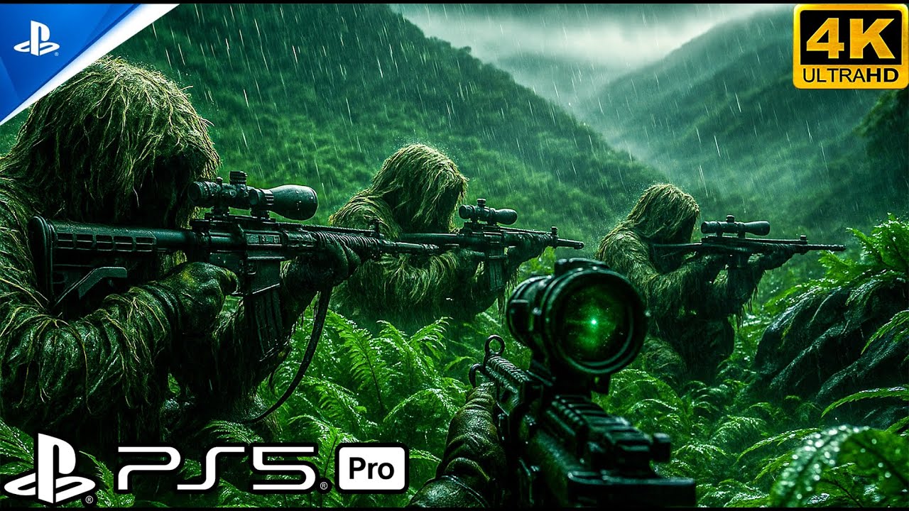 ЭЛИТНАЯ СНАЙПЕРСКАЯ ОПЕРАЦИЯ УНИЧТОЖАЕТ ВРАГА (PS5) Реалистичный геймплей ULTRA Graphics [4K 60 F...