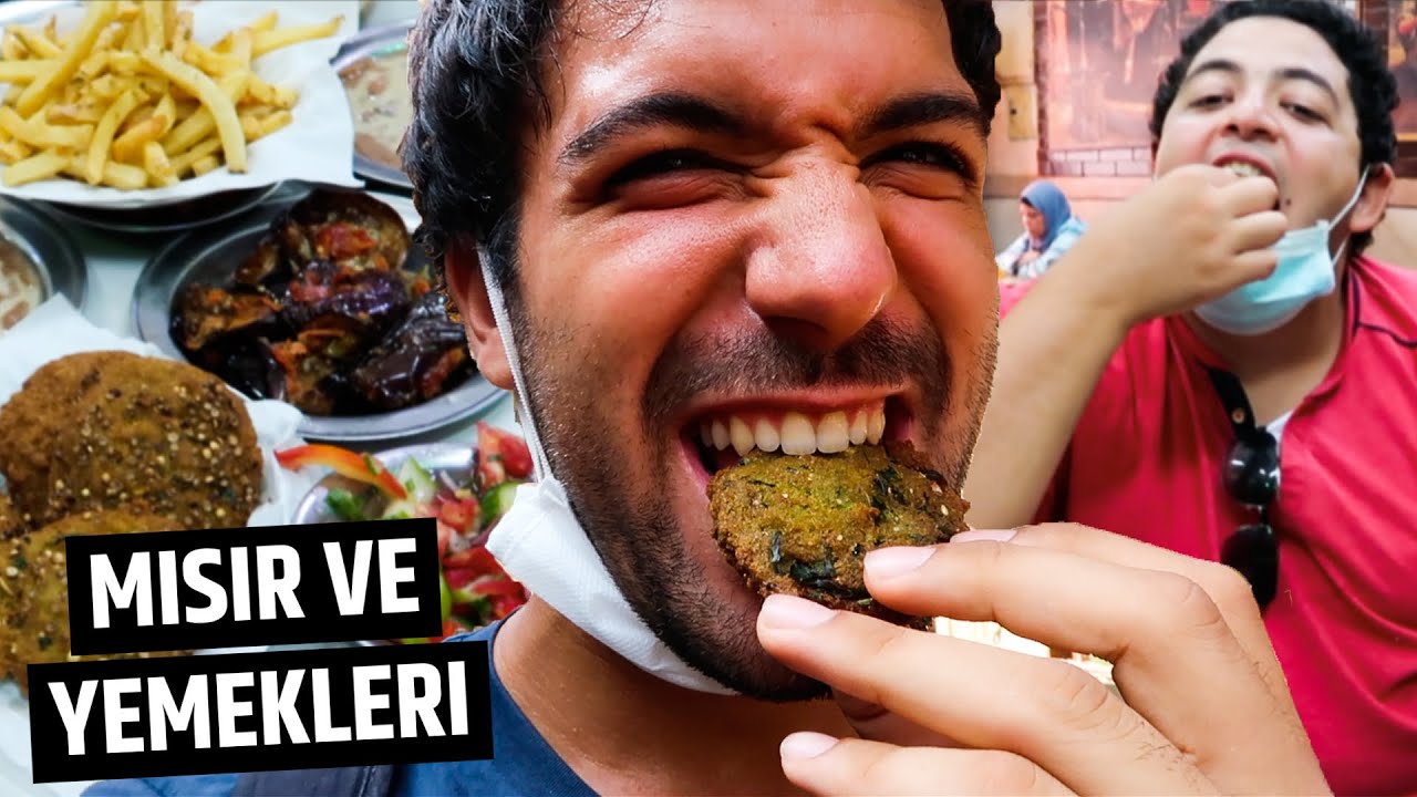 MISIR'daki BÜTÜN Sokak Yemeklerini Yedik (İlk Gün) - Kahire