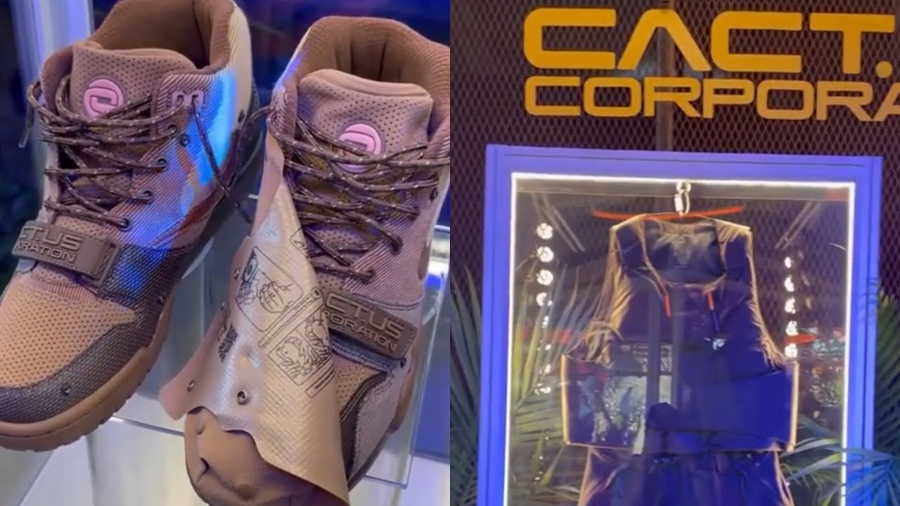 Unreleased Cactus Jack x Nike Sneakers at Astroworld Fest