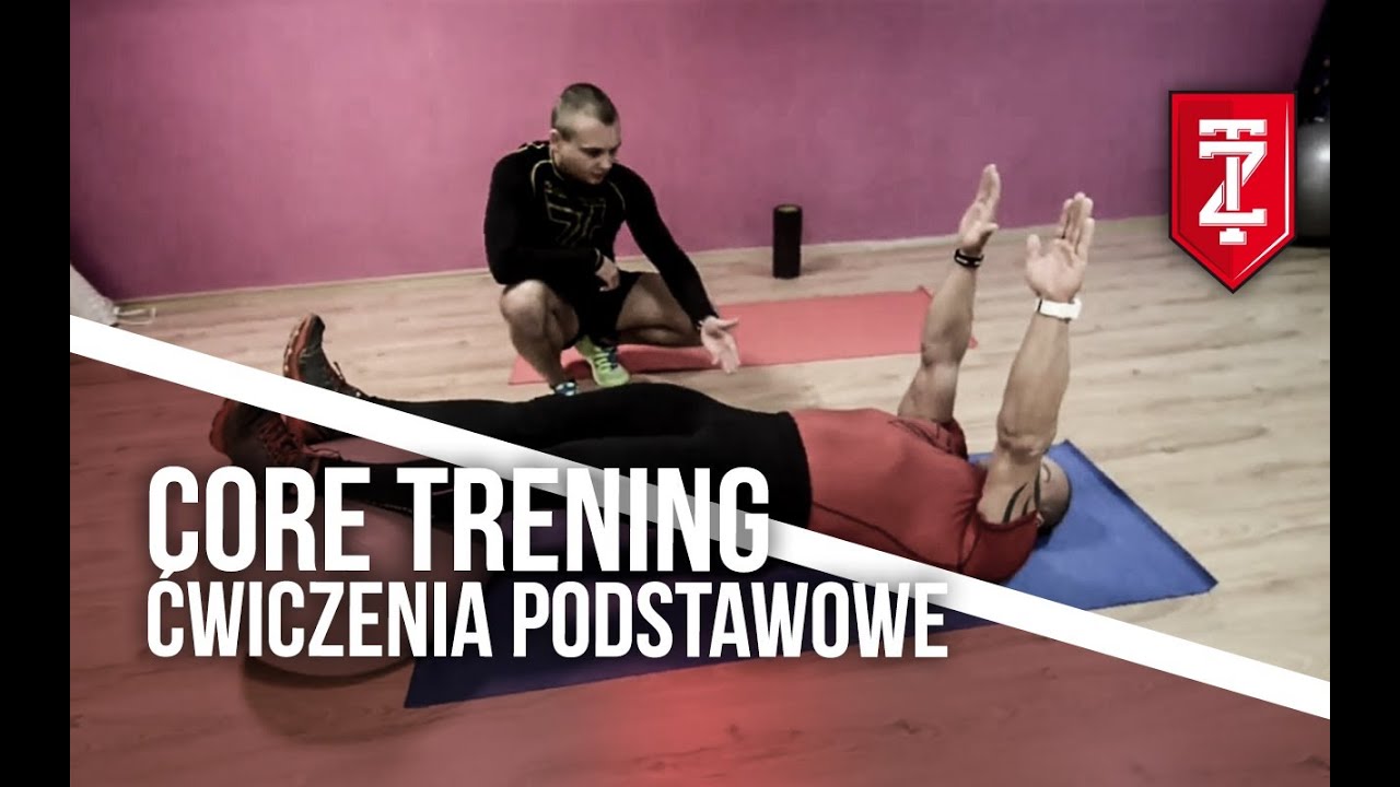 Core trening - ćwiczenia podstawowe: Michał Karmowski i Adrian Hoffman