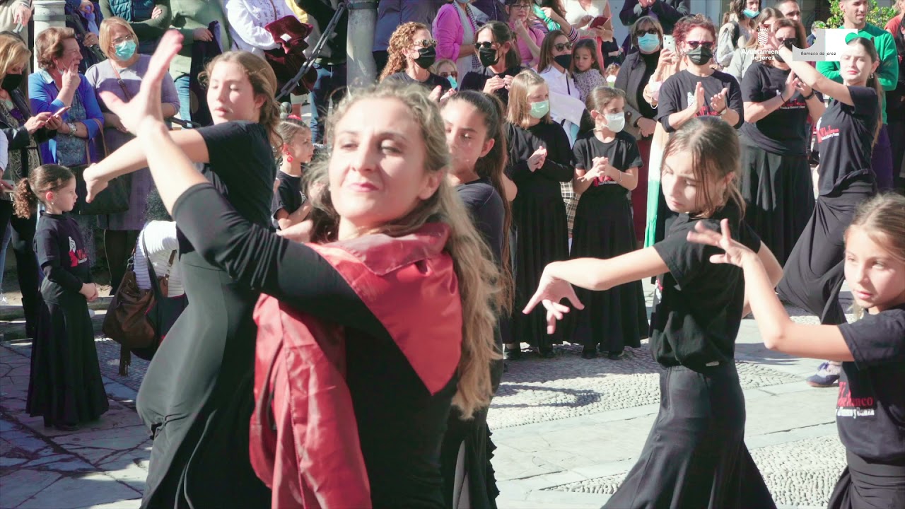 Flashmob Día del Flamenco de Jerez 2021