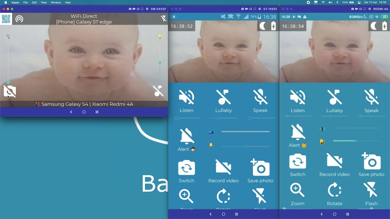 BabyCam - WiFi Direct