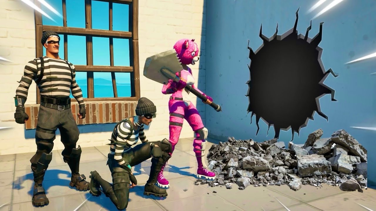 HICE MI PROPIA PRISION en FORTNITE Y ME ESCAPÉ 😎