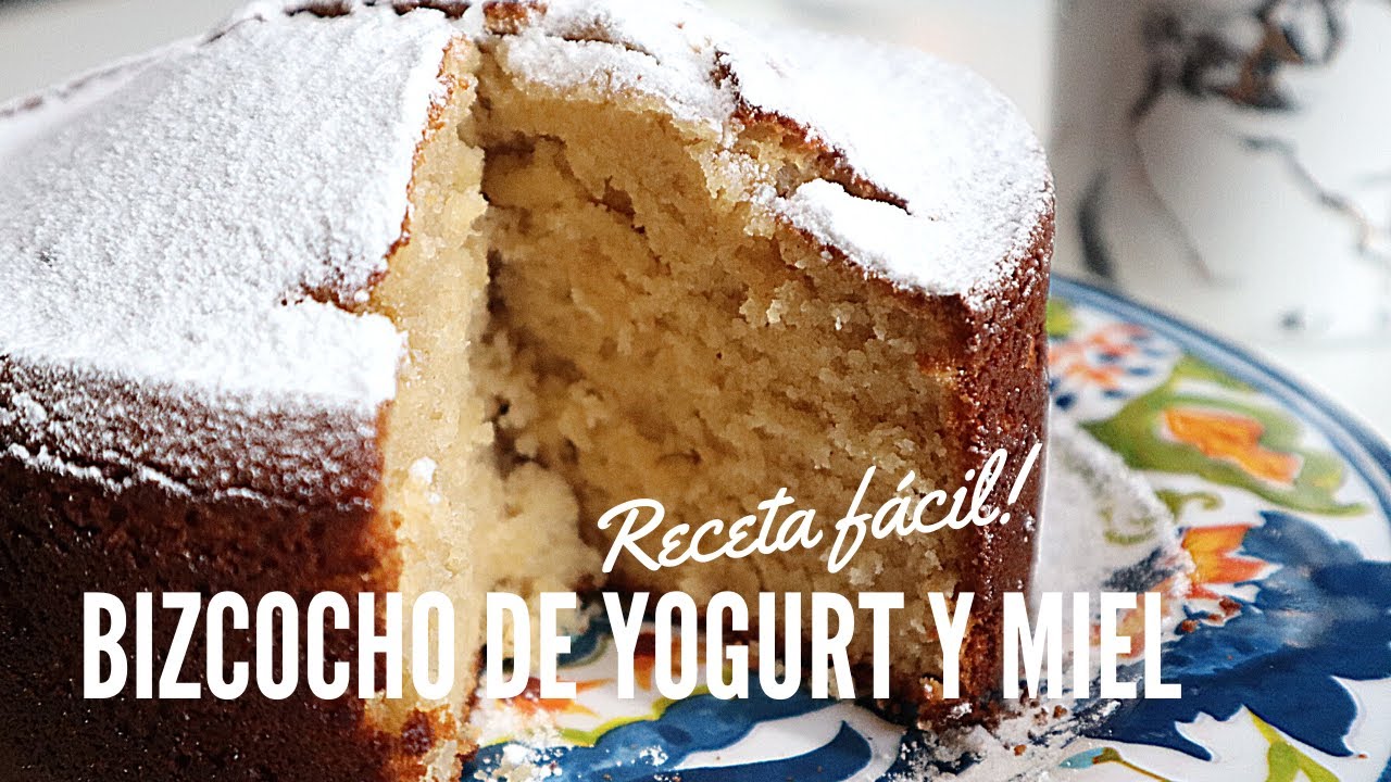 BIZCOCHO DE YOGURT Y MIEL/QUEQUE/DEMASIADO BUENO