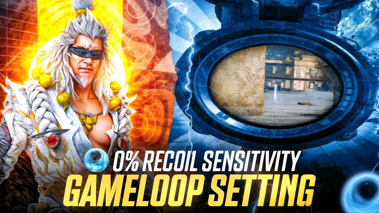 Best Sensitivity Settings for Gameloop PUBG in 2025 | No Recoil + Smooth Aim!