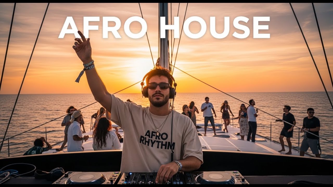 🌅 Tropical Sunset Mix 2026 SUMMER AFRO HOUSE Chill Out Summer Lounge Music Warm Breeze Ocean Waves