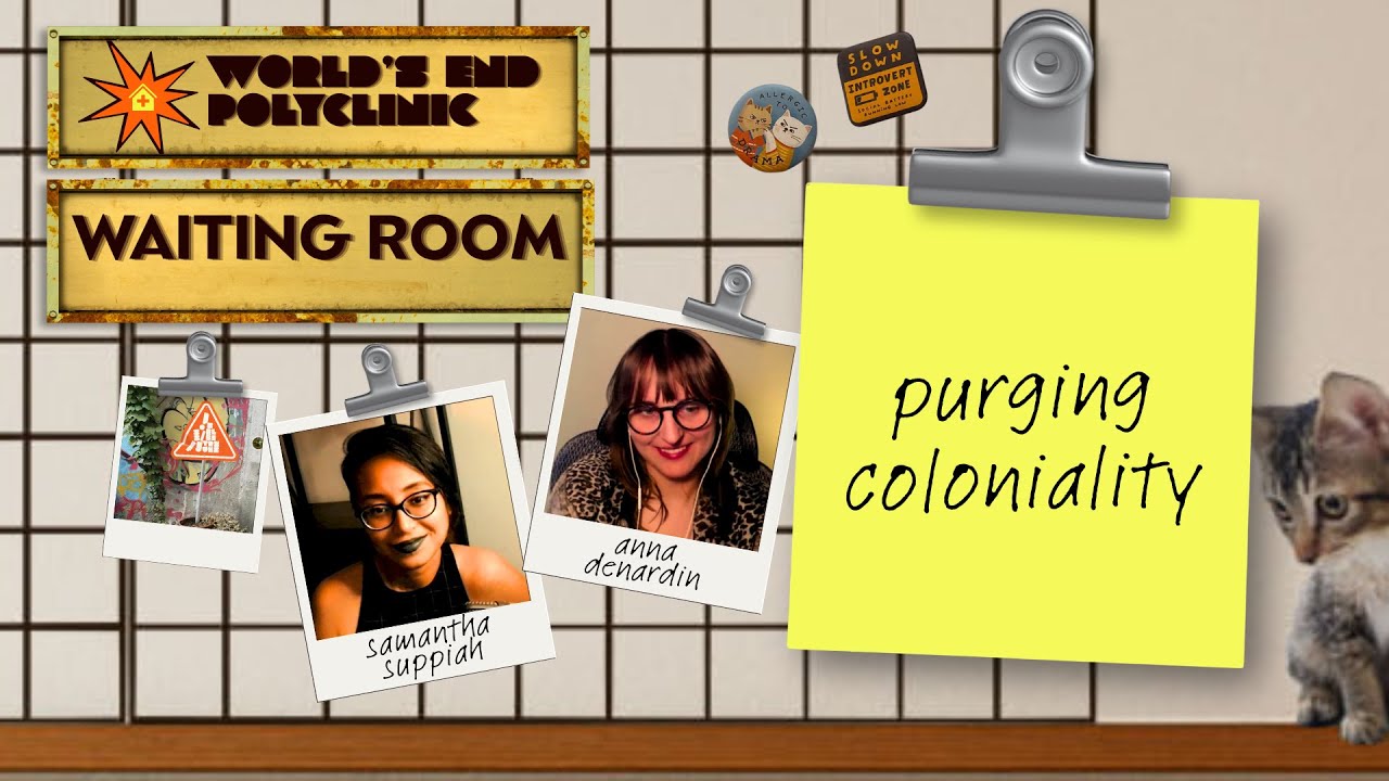 Purging coloniality ⏳🪴 Waiting Room №017