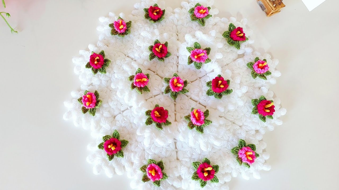 YENİ KÜPE ÇİÇEĞİ LİF MODELİ (tasarım👉liflerin modası 🌸fuchsia knitting @sevilayuysallifleri