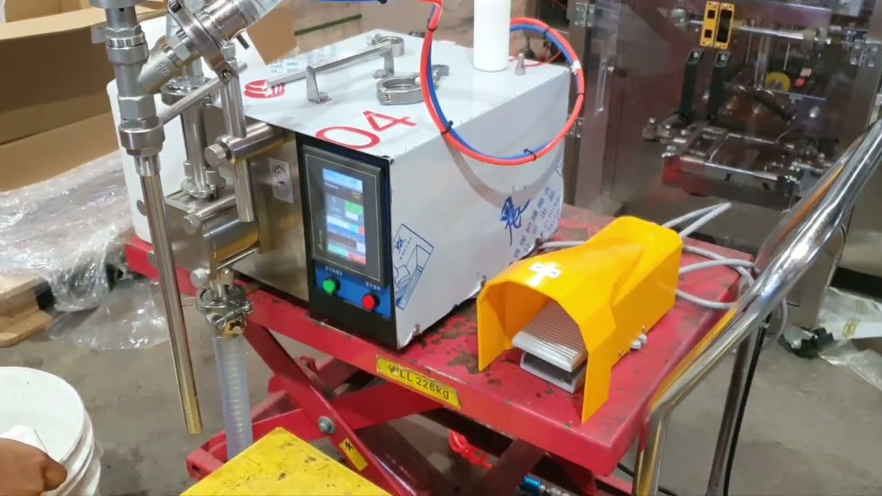 Flamingo Gear Pump Filler - Single head model trial on different bottle sizes