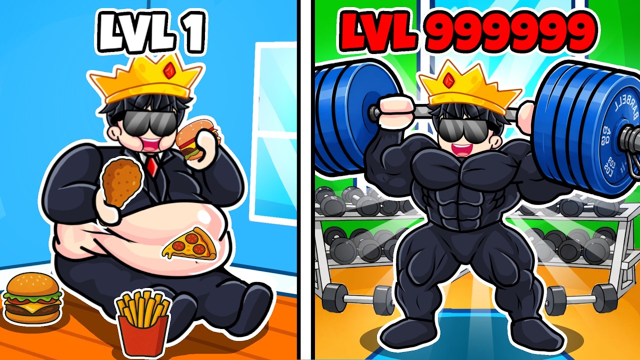 I Transformed From SUPER FAT to SUPER FIT in Roblox!