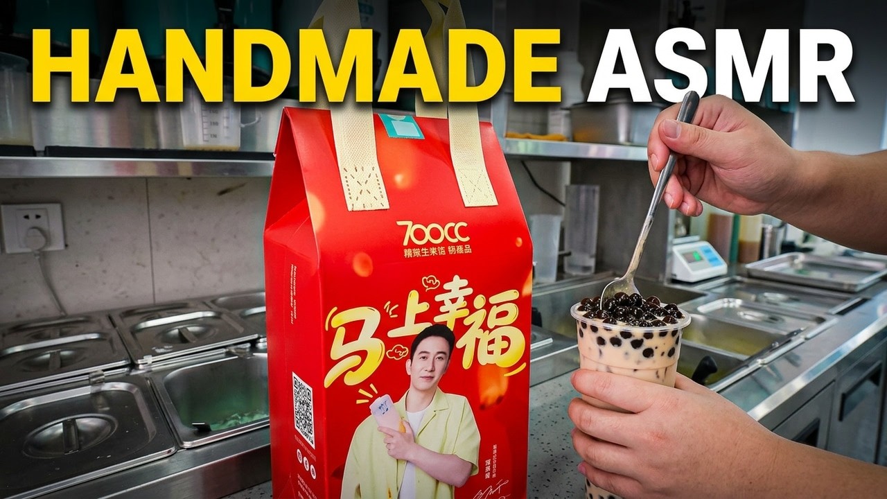 Handmade Bubble Milk Tea Full ASMR | Real Shop, No Talking