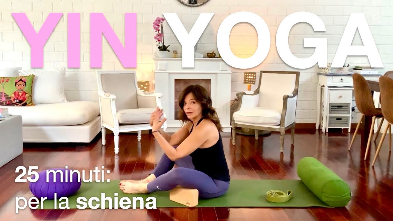 YIN YOGA, 25 min: facile e rilassante, per lo stretching della schiena e di tutto il corpo