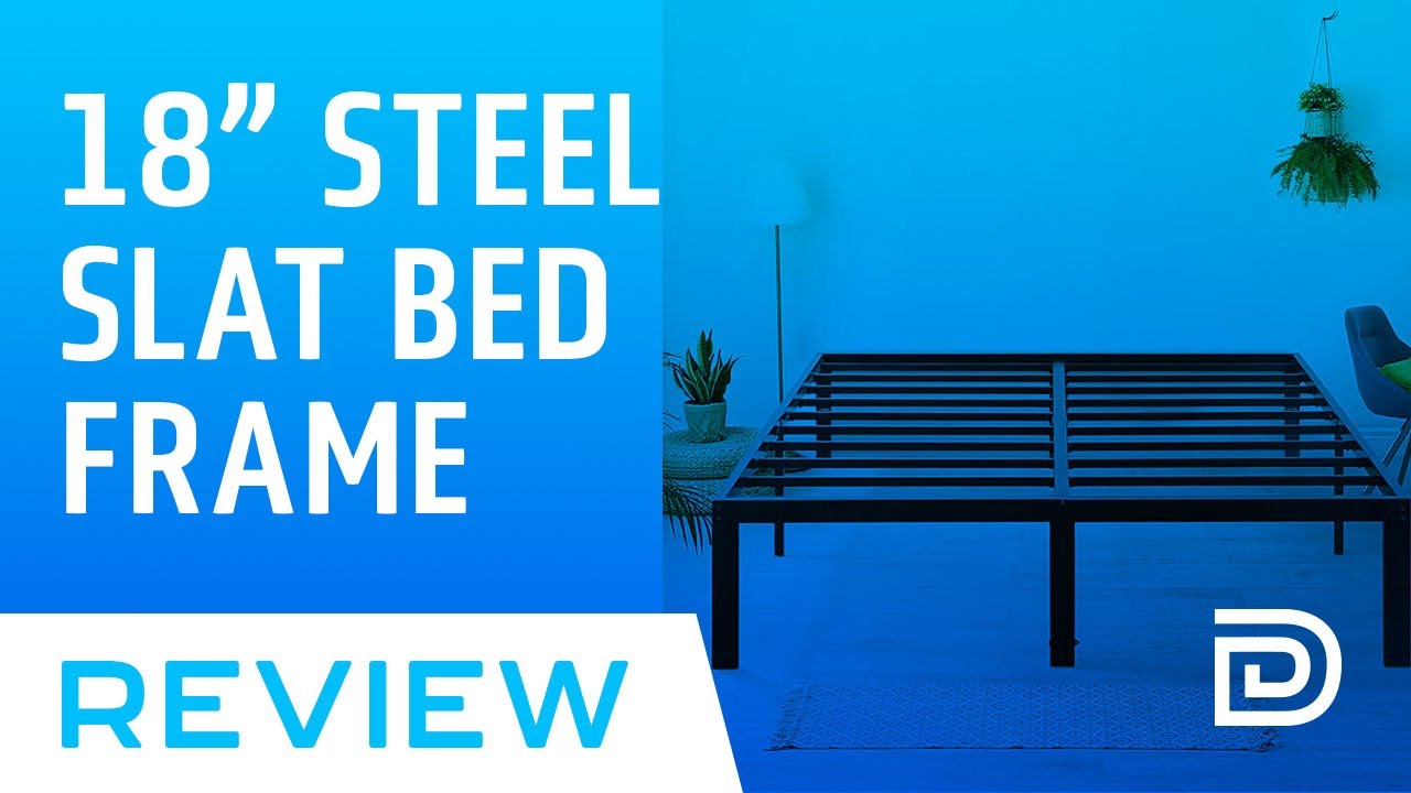 Olee Sleep 18 inch Steel Slat Bed Frame // Assembly & Review