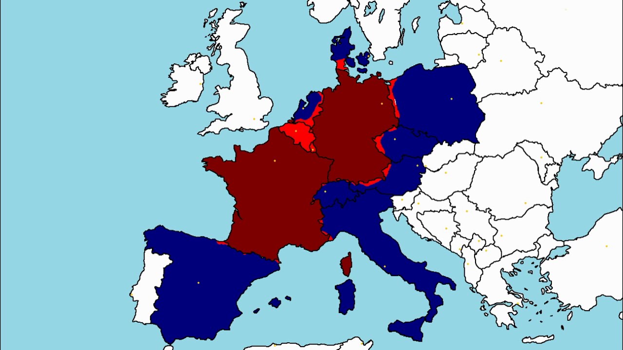 Germany and France vs neighboring countries (except Brazil and Suriname)