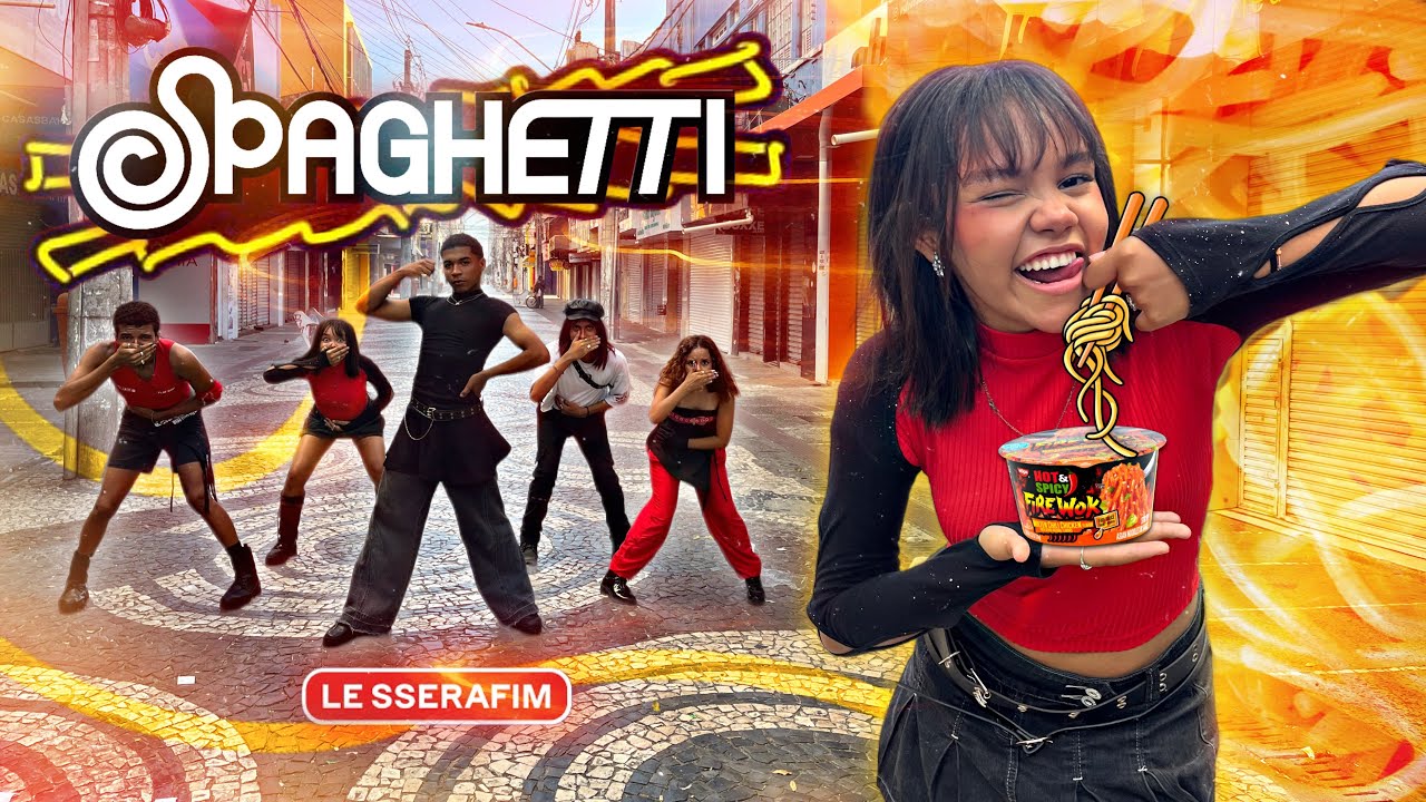 [KPOP IN PUBLIC | ONE TAKE] LE SSERAFIM (르세라핌)- 'SPAGHETTI' Dance Cover by EVERLAST 🍝✨