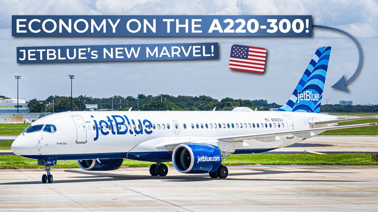 TRIPREPORT | JetBlue (ECONOMY) | Airbus A220-300 | Tampa - Boston