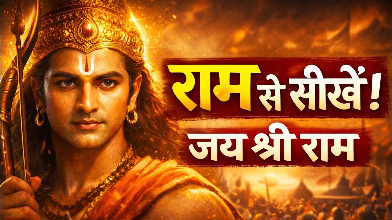 🙏 मर्यादा पुरुषोत्तम श्री राम से सीखें जीवन जीना 🌸🚩