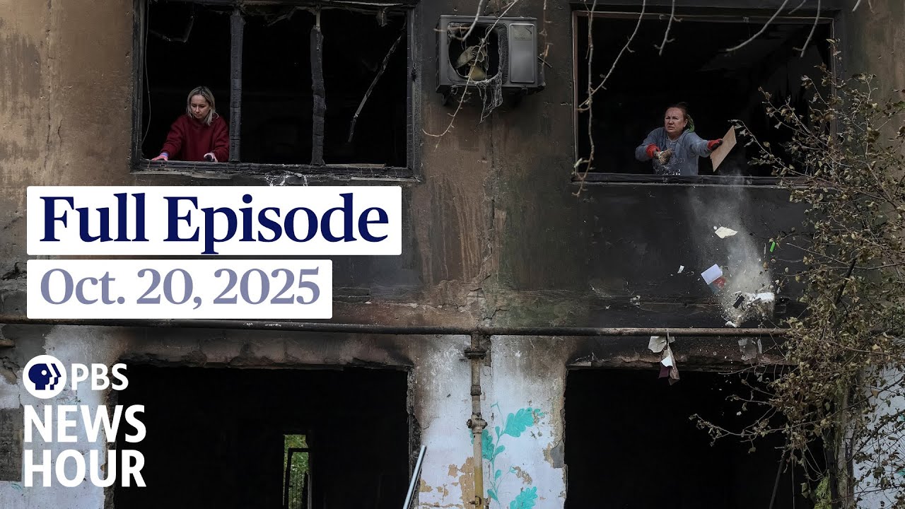 PBS News Hour full episode, Oct. 20, 2025