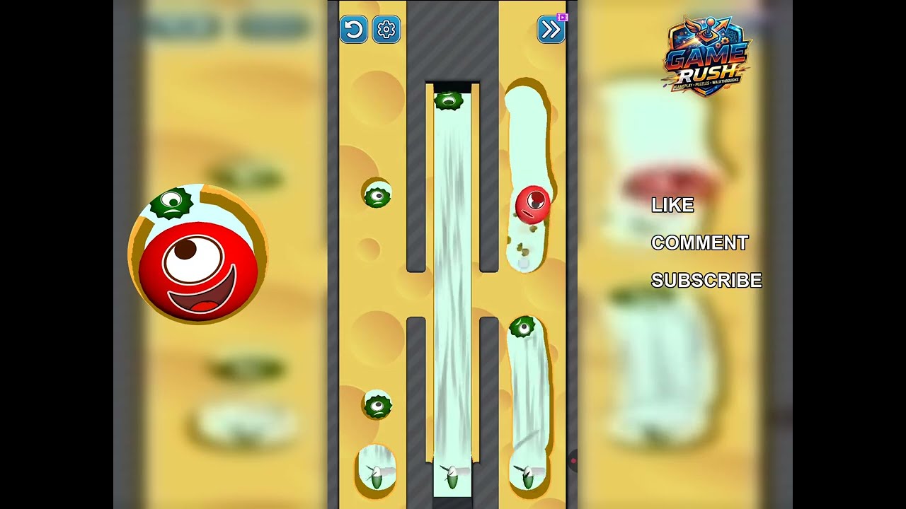 Hungry Balls Level 97 Walkthrough - Satisfying Physics Puzzle
