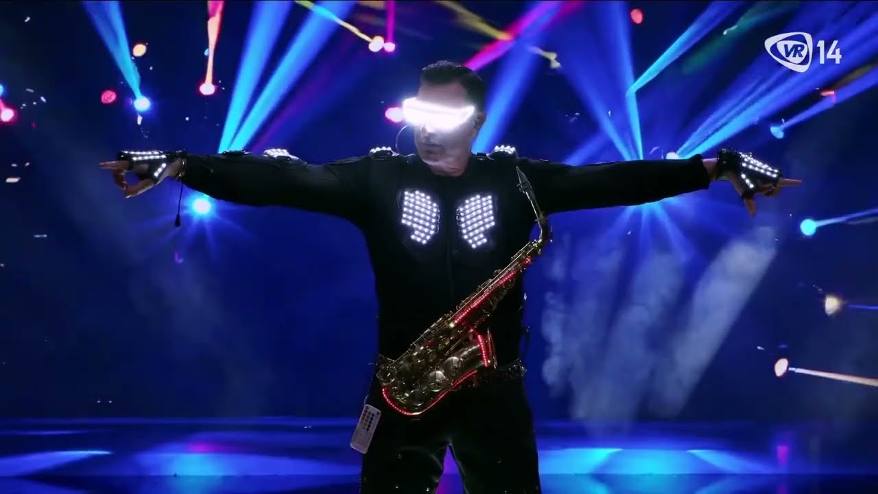 TITANIUM D. Guetta SHOUSE Love Tonight Live Show TV 2026  ComerSud  Luigi Zimmitti Sax Cover RoboSax