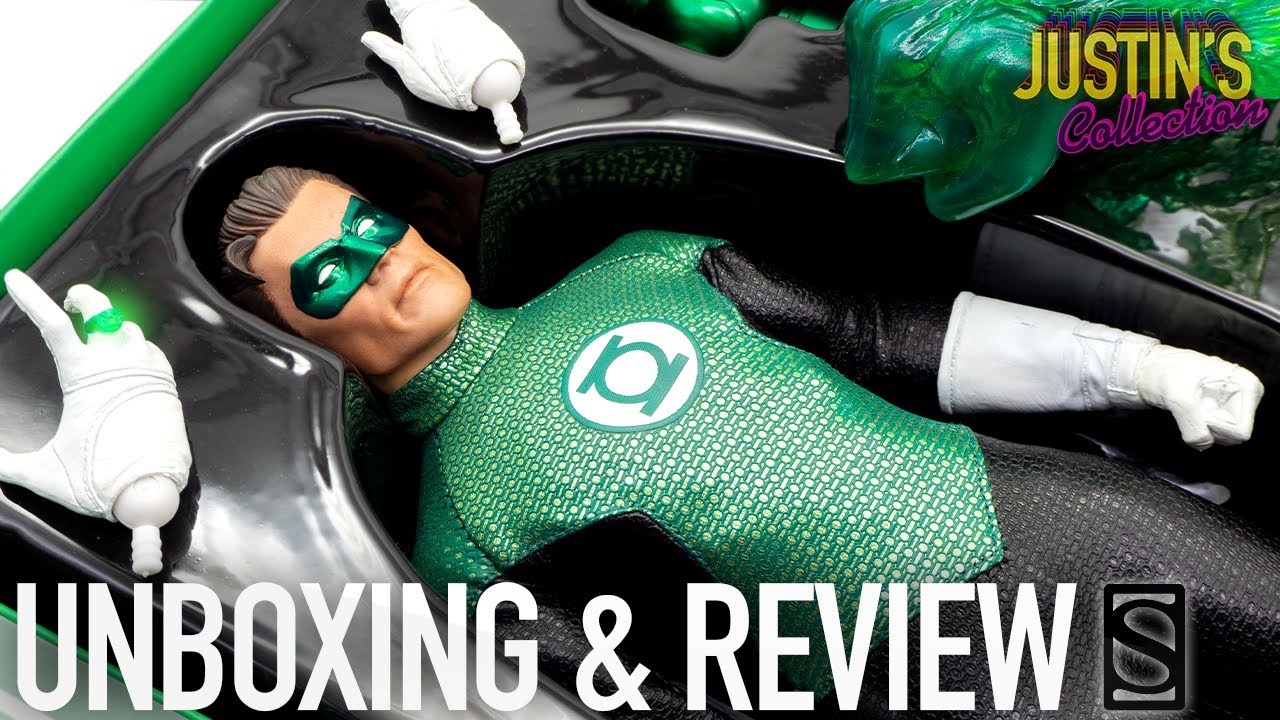 Green Lantern DC Comics Sideshow Collectibles Unboxing & Review