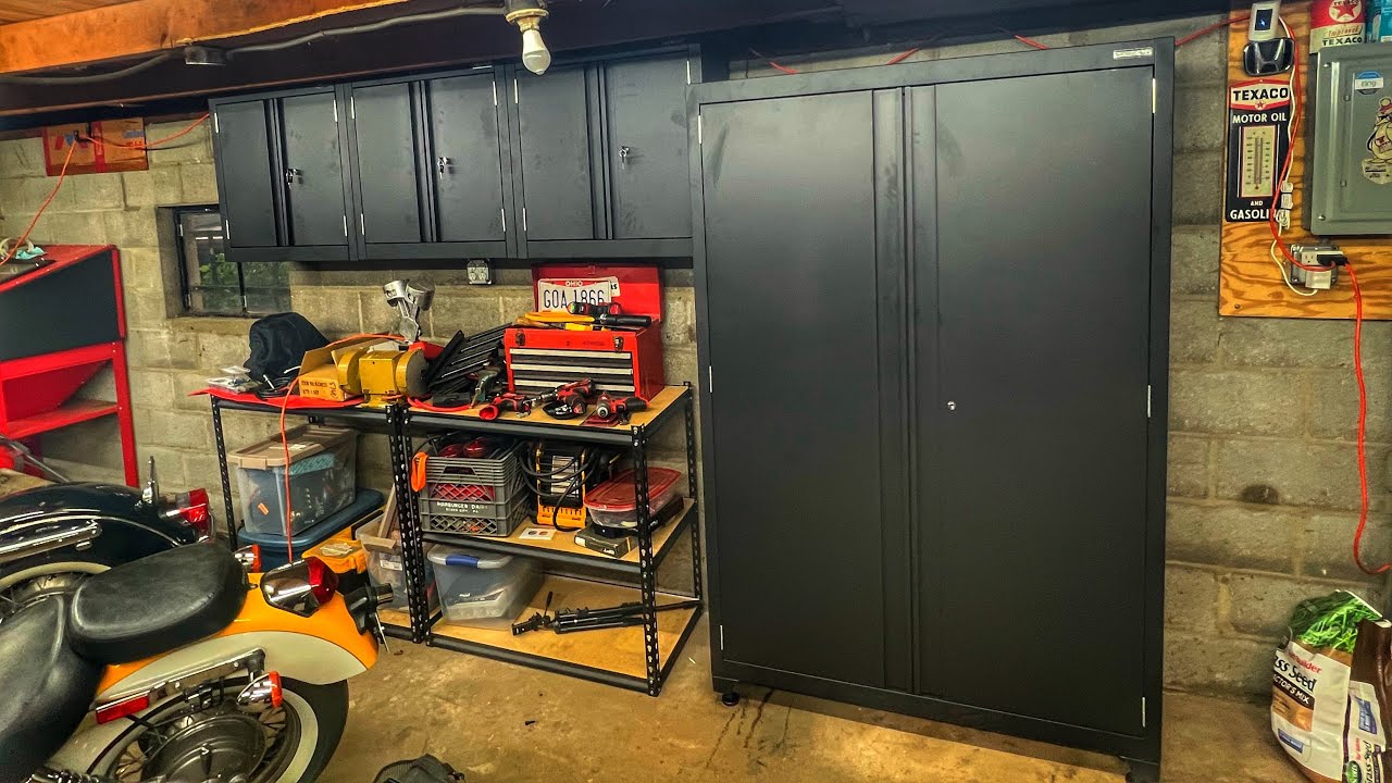 WORKPRO Heavy Duty Cabinets from Walmart #DenOfTools