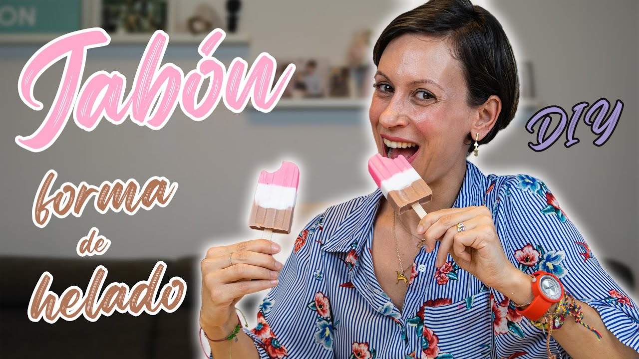 Cómo hacer JABONES de colores HIDRATANTE de glicerina