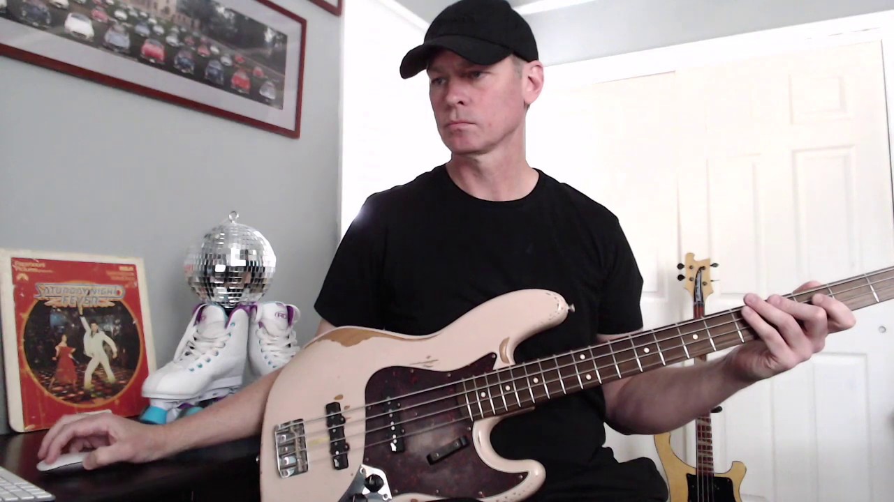 Alicia Bridges - I Love The Nightlife ( Bass Cover )