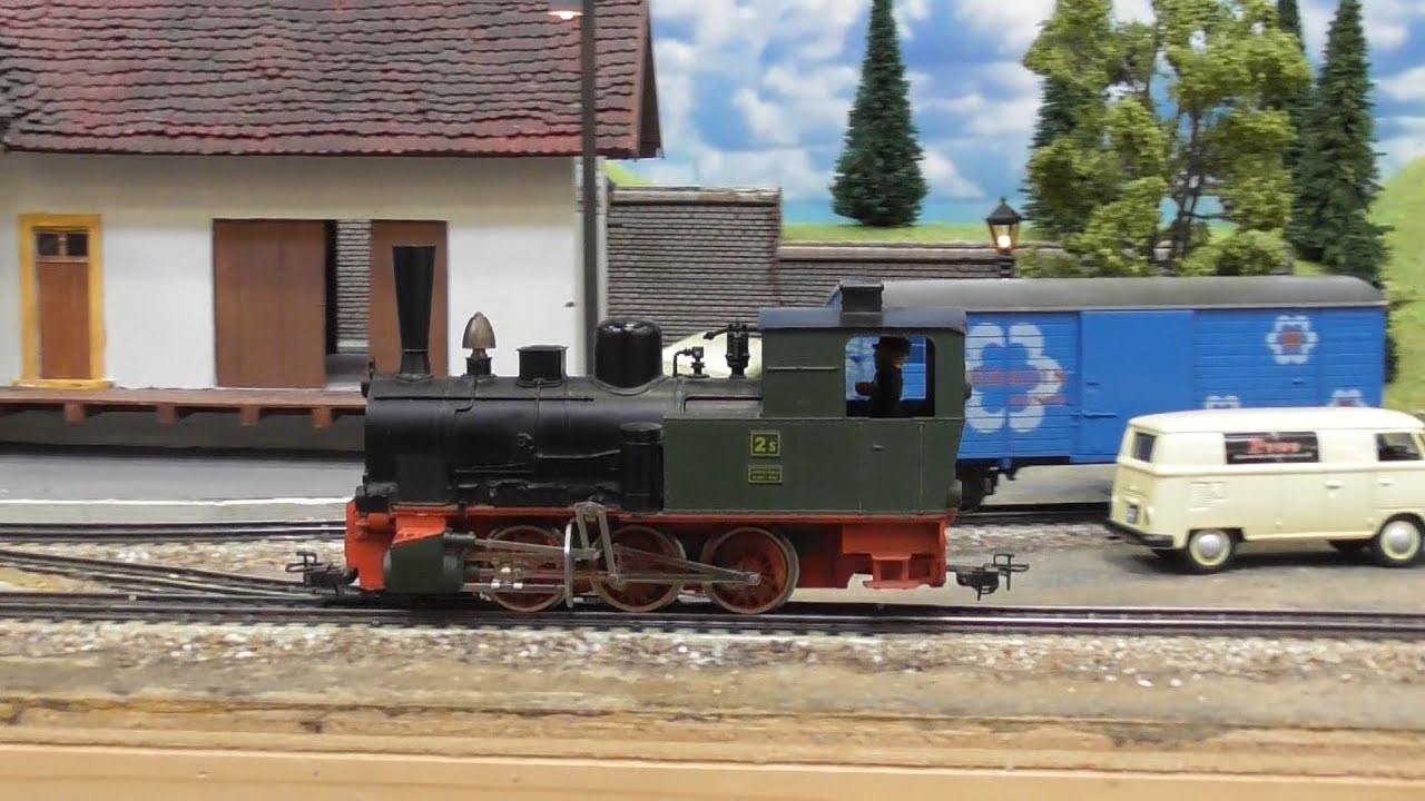 Modellbahn Spur 0e Minex Minexhausen von Wolfgang Martin aus der Schmalspur Expo 2021 in Amstetten