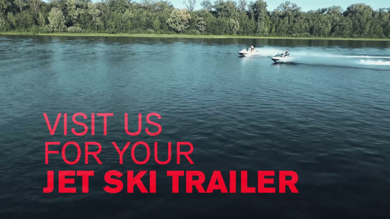 Single and Dual Jet Ski Trailers From LoadRite Canada