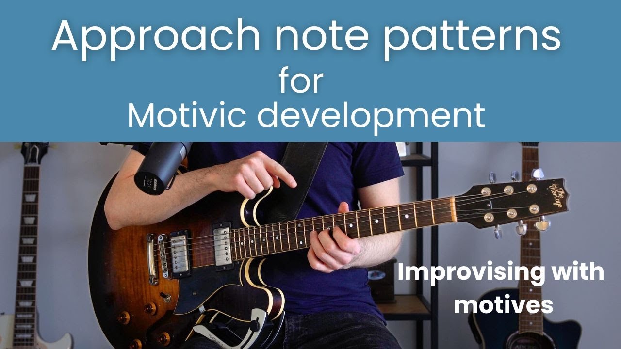 Using approach note patterns as a motivic development technique