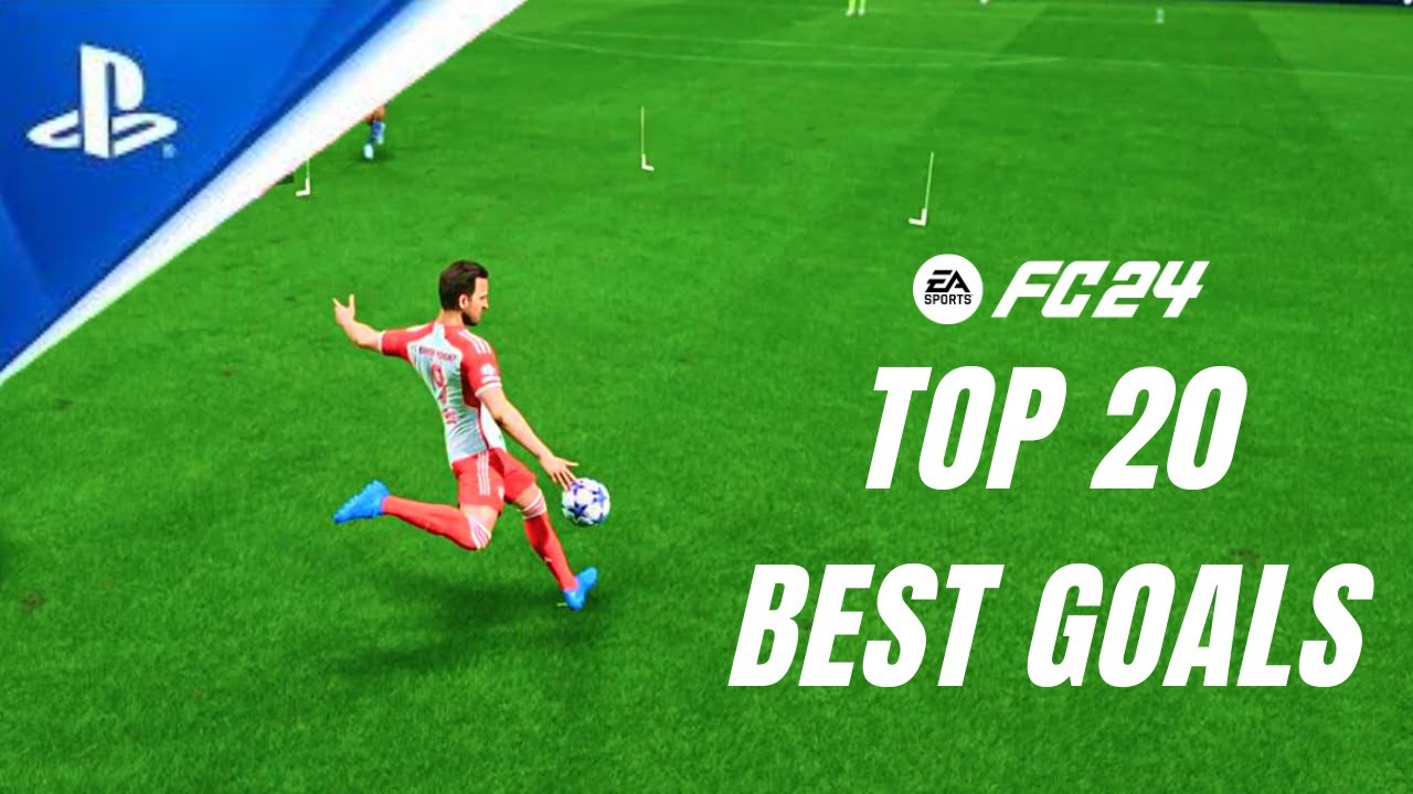 EA FC 24 TOP 20 BEST GOALS RONALDO MESSI NEYMAR MBAPPE FELIX 4K