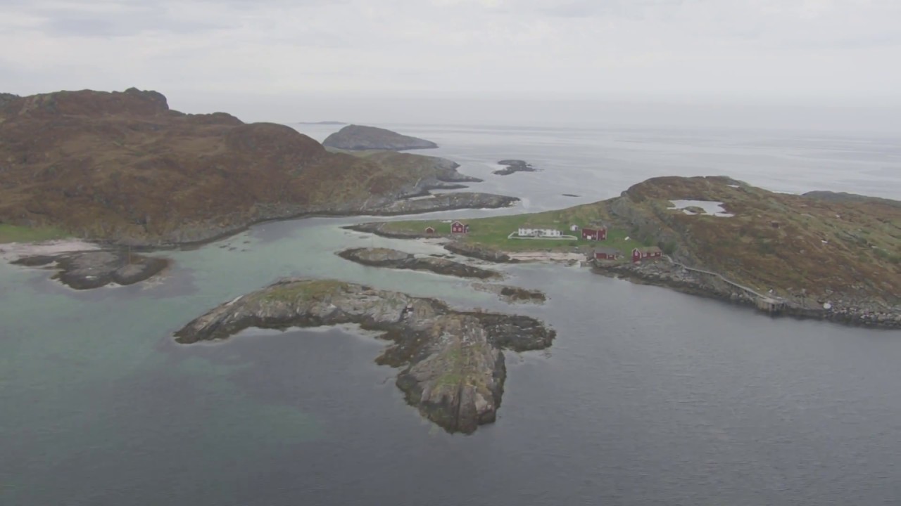 Lovund, Rorbuer, Fuglefjell - Flying Over Norway