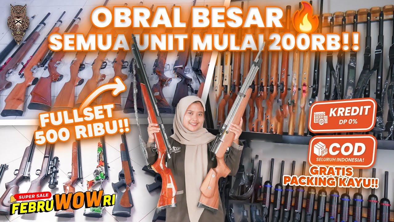 PROMO mulai 200RB‼ UPDATE SEMUA UNIT OBRAL BESAR UKLIK MEDIUM GAME & PCP MONEL BIGGAME LONGRANGE!!