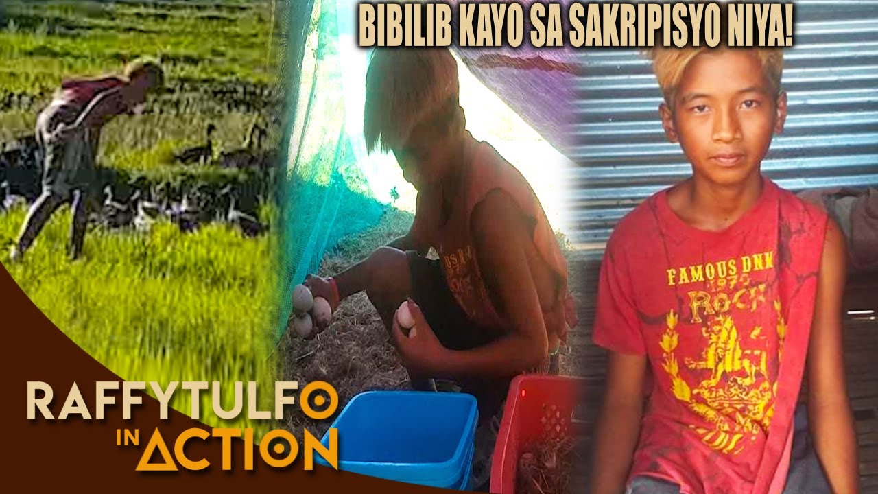 13 ANYOS NAGPAPASTOL NG ITIK PARA SA KANYANG MGA KAPATID.
