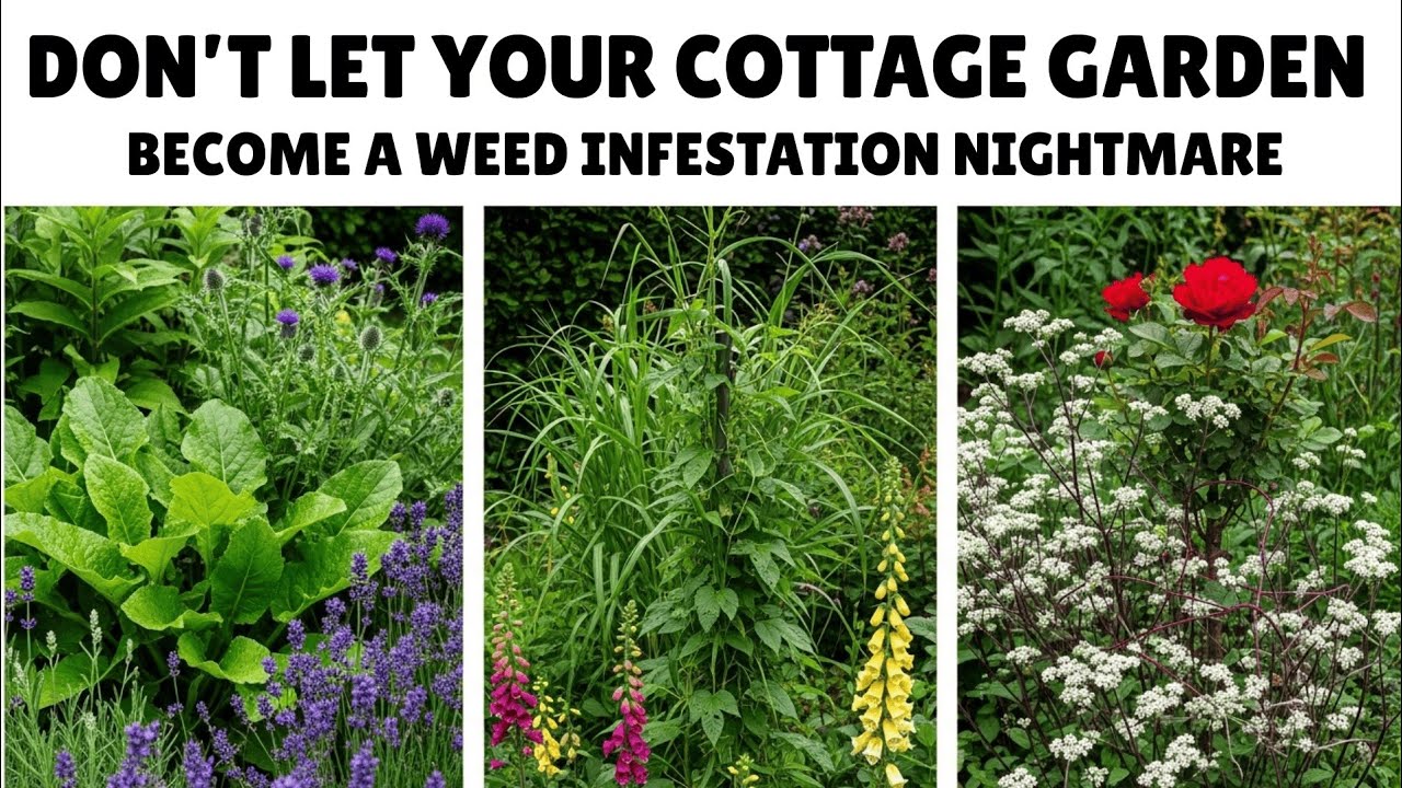 Don’t Let Your Cottage Garden Become a WEED INFESTATION Nightmare