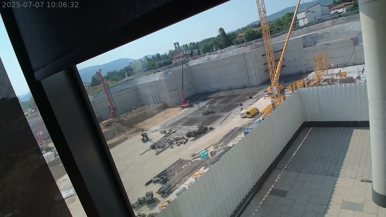 Garitage Park Office Tower 2025 July construction timelapse (cam2)